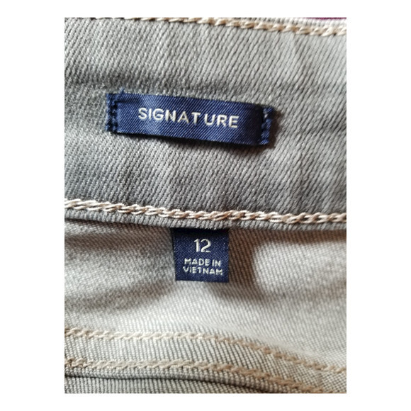 Talbots Signature Women's Gray Pants Size 12 (36/37) Inseam 27.5 in stretch - Picture 4 of 8